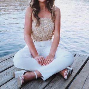 WHITE PRINCESS POLLY JEANS